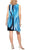 SLNY 9177519 - Printed Chiffon Overlay Dress Holiday Dresses