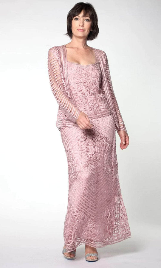 Soulmates C1028 - Scoop Beaded Lace Formal Dress