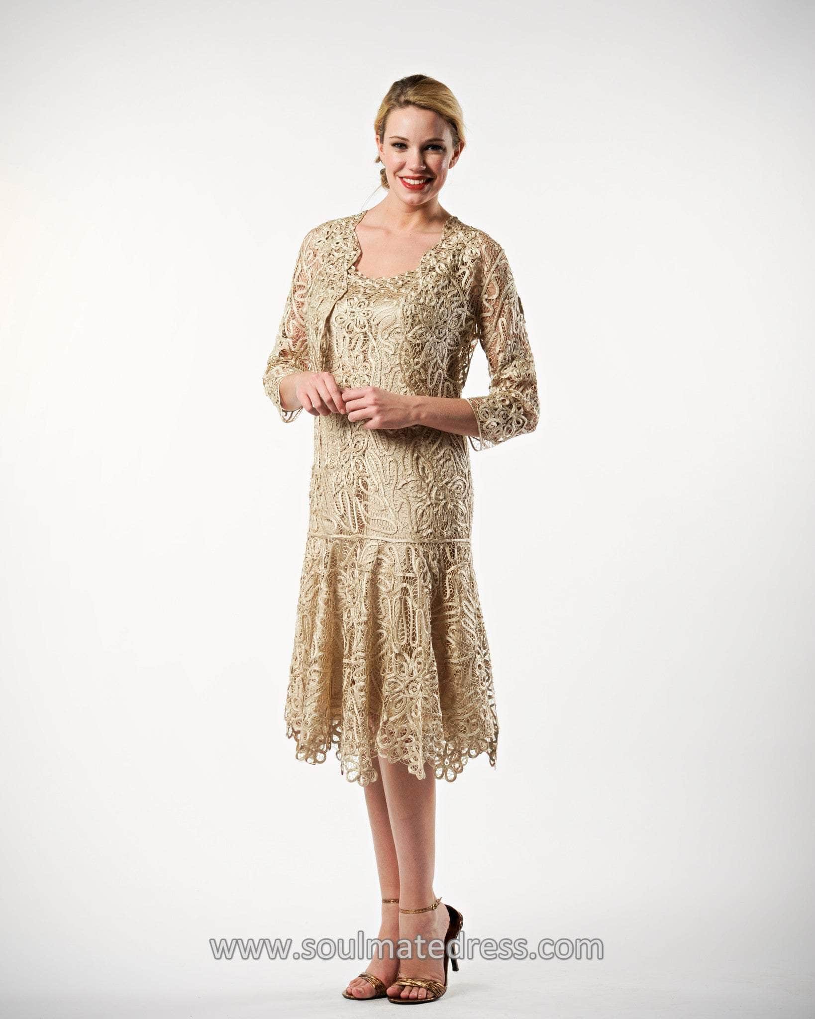 Soulmates C9126 - Two Piece Flared Skirt Formal Dress Champagne / L - Shop Soulmates dresses on Couture Candy at CoutureCandy.com Soulmates C9126 - Two Piece Flared Skirt Formal Dress Champagne / L - Shop Soulmates dresses on Couture Candy at CoutureCandy.com