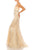 Sue Wong - Strapless Ruffle Trim Mermaid Gown N0230 Prom Dresses