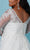 Sydney's Closet Bridal SC5275 - Long Sleeve A-line Tulle Gown Wedding Dresses