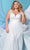 Sydney's Closet Bridal SC5295 - Chiffon-Made A-line Sleeveless Gown Wedding Dresses