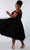 Sydney's Closet CE2208 - Cold Shoulder A-line Knee-Length Dress Cocktail Dresses