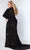 Sydney's Closet - JK2216 Long Sleeve V-neck Evening Gown Evening Dresses