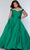 Sydney's Closet SC7321 - Pleated A-Line Prom Gown Prom Dresses