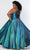 Sydney's Closet SC7334 - Halter Neck A-line Evening Gown Prom Dresses