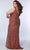 Sydney's Closet SC7339 - Sequin Embellished Plunging V-Neck Prom Dress Prom Dresses
