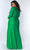 Sydney's Closet SC7345 - Long Sleeve Hot Fix Embellished Prom Dress Evening Dresses
