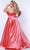 Sydney's Closet SC7355 - Sleeveless Satin Formal Gown Formal Gowns