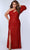 Sydney's Closet SC7359 - Asymmetric Neck Cutout Formal Gown Evening Dresses