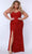 Sydney's Closet SC7361 - Strapless Sweetheart Neck Evening Dress Evening Dresses 14 / Ruby