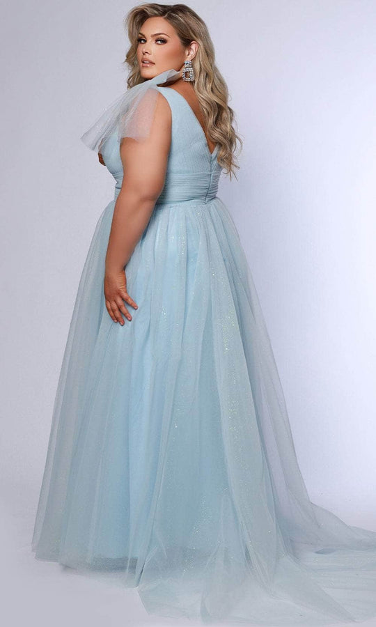 Sydney's Closet SC7417 - Beaded Mermaid Gown with Sweetheart Neckline