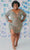 Sydney's Closet SC8111 - Sequin Long Sleeve Cocktail Dress Cocktail Dresses