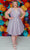 Sydney's Closet SC8117 - V-Neck Sleeveless Cocktail Dress Cocktail Dresses 14 / Orchid