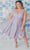 Sydney's Closet SC8117 - V-Neck Sleeveless Cocktail Dress Cocktail Dresses
