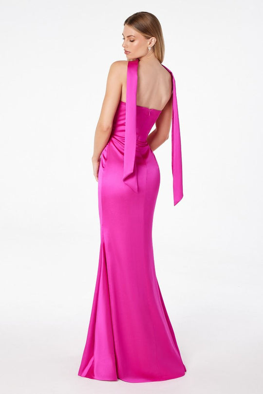 Ladivine T2012 - Strapless Satin Mermaid Gown