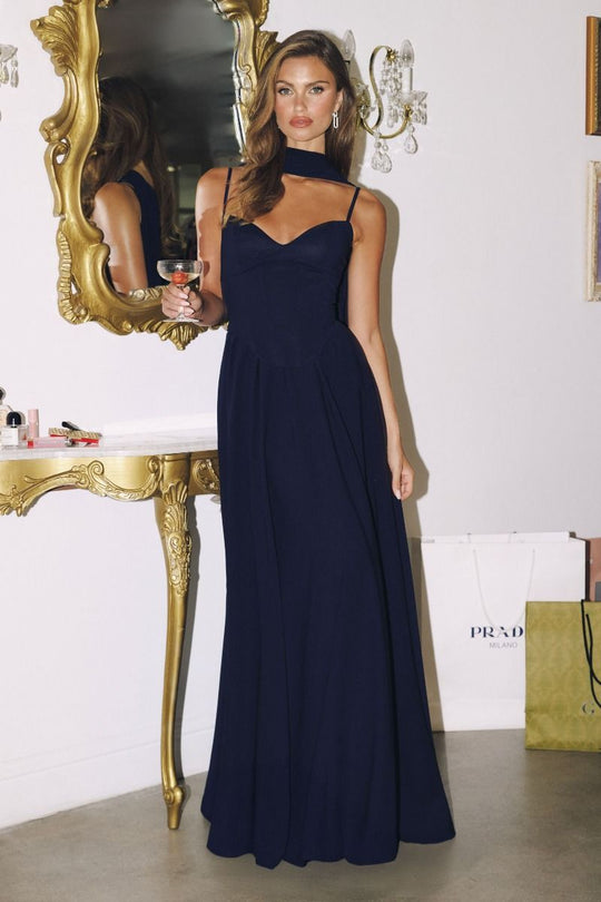 Amoris by Ladivine T711 - Basque Waist Corset Formal Dress