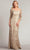 Tadashi Shoji ATV18236L - Off-Shoulder Embroidered Formal Gown Evening Dresses