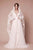 Tadashi Shoji - BLB19630LBR Sheer Plunging V-neck Wedding Gown - 1 pc Ivory/Petal In Size 6 Available Wedding Dresses 6 / Ivory/Petal