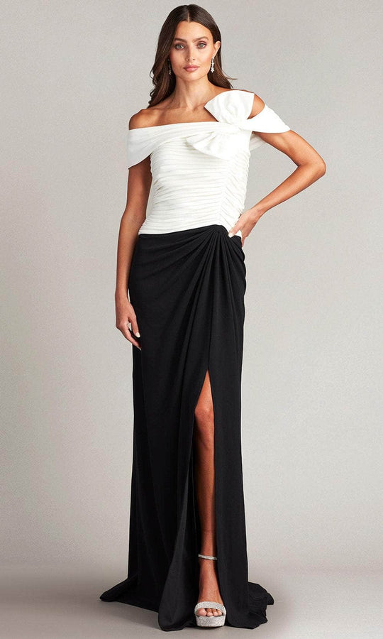 Tadashi Shoji BOS24103L - Ruched Bodice Evening Gown