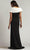 Tadashi Shoji BOS24111L - Two Tone Asymmetric Evening Gown Formal Dresses