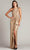 Tadashi Shoji BSJ489L - Ruffle Draped Asymmetric Evening Gown Evening Dresses