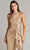 Tadashi Shoji BSJ489L - Ruffle Draped Asymmetric Evening Gown Evening Dresses