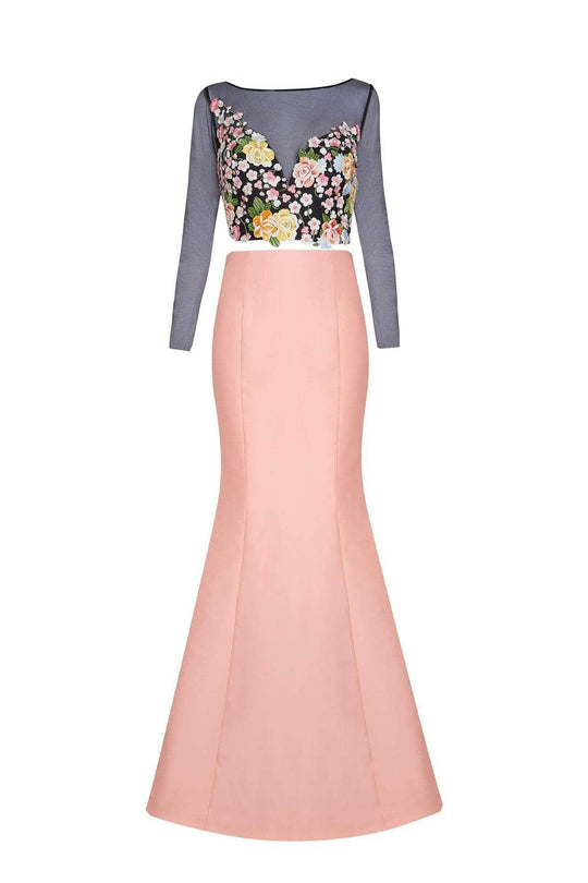 Tarik Ediz 50004 - Two Piece Mermaid Evening Dress