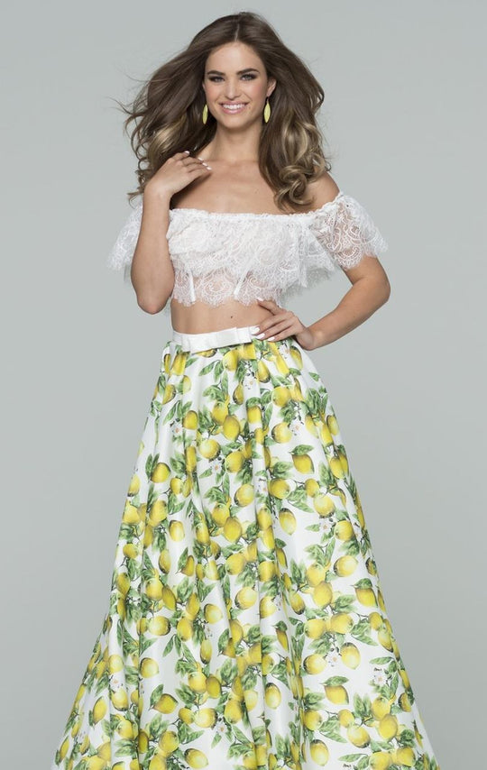 Tarik Ediz - Two-Piece Long Dress 50074