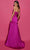 Tarik Ediz 53002 - Twist V-Neck Evening Gown Special Occasion Dress