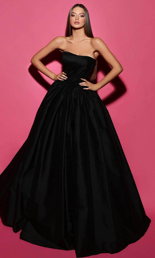 Tarik Ediz 53011 - Modified Sweetheart A-Line Evening Gown