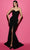 Tarik Ediz 53017 - Strapless Fitted Prom Gown Prom Dresses 0 / Black