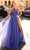 Tarik Ediz 53044 - Front Cut-Out A-Line Evening Gown Special Occasion Dress