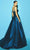 Tarik Ediz 53045 - Satin Bustier Evening Gown Special Occasion Dress