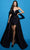 Tarik Ediz 53051 - Ruched Strapless Cocktail Dress with Overskirt Cocktail Dresses 0 / Navy