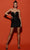 Tarik Ediz 53051 - Ruched Strapless Cocktail Dress with Overskirt Cocktail Dresses