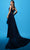 Tarik Ediz 53104 - Sleeveless Plunging Neckline Evening Dress Evening Dresses