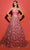 Tarik Ediz 53111 - Embroidered Strapless Prom Gown Prom Dresses 0 / Rose
