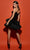 Tarik Ediz 53126 - Basque Waist Cocktail Dress Special Occasion Dress