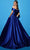 Tarik Ediz 53131 - Off Shoulder Satin Ballgown Special Occasion Dress