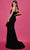 Tarik Ediz 53132 - Bustier Cutout Evening Dress with Slit Special Occasion Dress