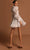 Tarik Ediz 53143 - Ruffle Illusion Cocktail Dress Special Occasion Dress