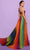 Tarik Ediz 53187 - Multicolored Sheath Long Dress Prom Dresses