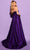 Tarik Ediz 53194 - Detachable Sleeve A-Line Evening Gown Special Occasion Dress