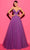 Tarik Ediz 53215 - Sweetheart A-Line Evening Gown Special Occasion Dress 0 / Purple