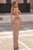 Tarik Ediz 93829 - Strapless Petal-Tiered Evening Dress Evening Dresses 14 / Powder