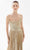 Tarik Ediz 98200 - Ruche Detailed Evening Dress Prom Dresses