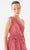 Tarik Ediz 98275 - Floral Appliqued Asymmetric Evening Dress Prom Dresses