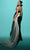 Tarik Ediz 98403 - Strapless Back Slit Evening Gown Special Occasion Dress