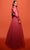 Tarik Ediz 98405 - Collared V-Neck A-Line Evening Gown Evening Dresses